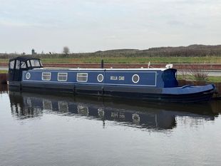 Bella Ciao, 57ft Cruiser Stern Narrowboat 2022, built by DB Marine