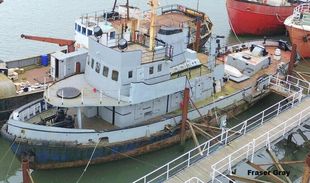 Residential Converted German Naval Tug