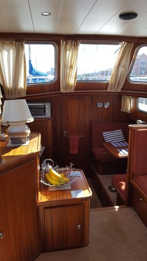 Lounge to galley