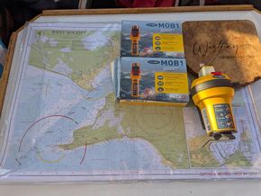 Main table EPIRB and Life jacket AIS transponders 