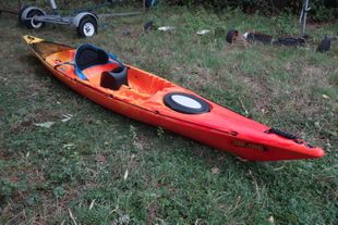 14’ 6” Fast sit-on sea touring kayak