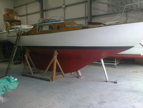 Out of water starboard side