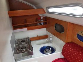 Parker Lift-Keel Yachts 235 Sailing Yacht - Galley