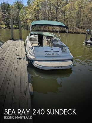 2002 Sea Ray 240 Sundeck