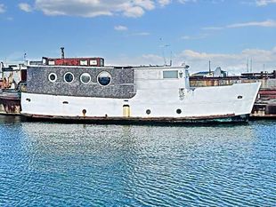 Residential Ex Ferry Houseboat Project