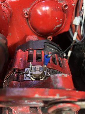 Alternator overheat protection