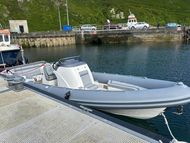 Cobra 8.7m with twin 225hp engines