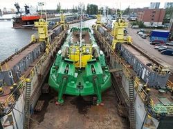 Split Hopper Barge (660m³) for Sale