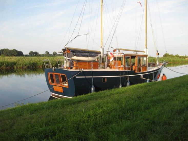 1973 Kompier Motorsailer 13.70