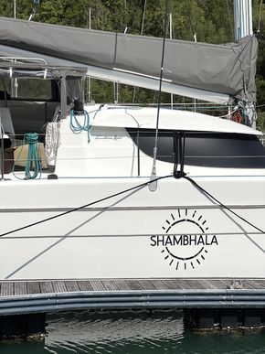 Fountaine Pajot catamaran for sale in Rebak Marina Langkawi 