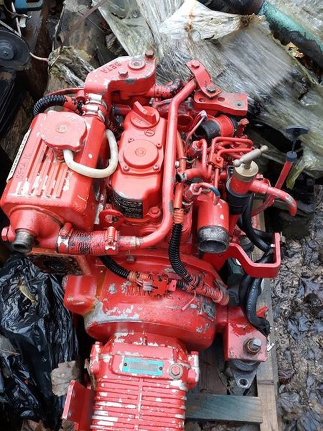 Beta 16 Marine Diesel Engine Breaking For Spares