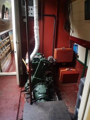 Engine room & engine