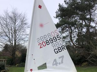 2015 Laser 4.7 Sail no. 208995