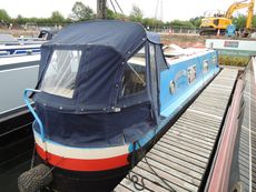 The Phantom 35ft 1985 Springer Cruiser Stern 