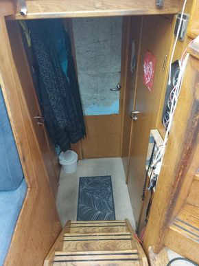 Descente et cabine de douche