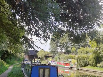 Traditional narrowboat Tug