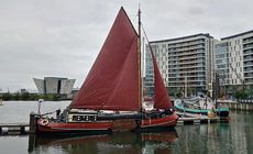 Newly Restored Tjalk, Dutch Sailing Barge. Perfect live-aboard tourer 