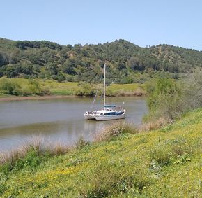 At anchor 