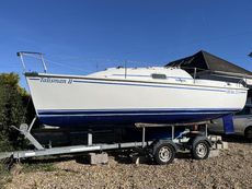 Gibsea 234 on Double Axle Trailer