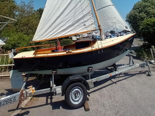 Classic Wooden Sailing Boat