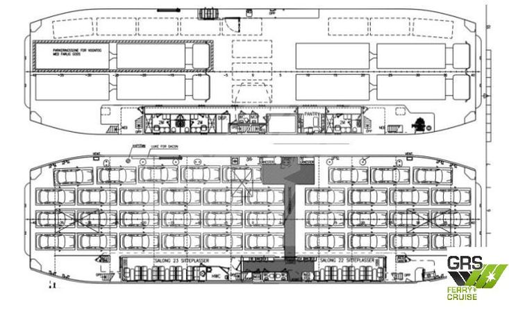 50m / 146 pax Passenger / RoRo Ship for Sale / #1061117
