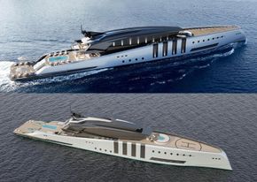 111.02m x 13.50m Mega Yacht