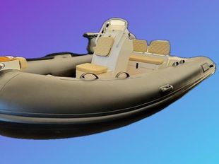 NEW MODEL. REBEL RAIDER 420 MINI RIB AT FARNDON MARINA