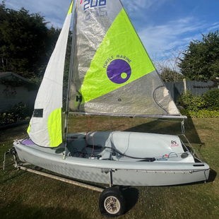 Early Feva, ready to sail