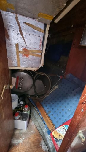 Wet locker engine room