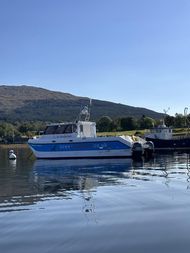 Passenger  catamaran  charter boat