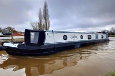 58ft 2021 Cruiser Stern Narrowboat built by Swan Boats with Bow Thrust
