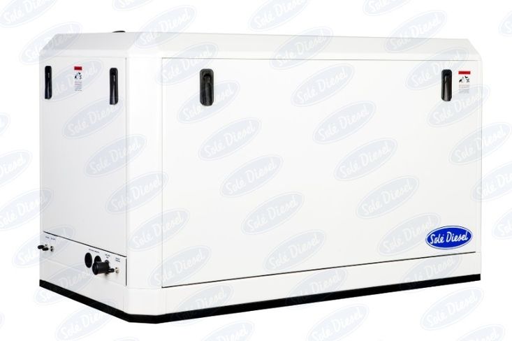 NEW Sole 17GTC 16.4kVA 400/230V Mini 44 Marine Diesel Generator
