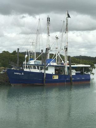 FV Seeker II. Steel commercial fishing