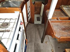 Ganley steel sloop for sale with BJ Marine