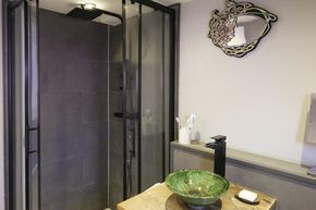 Bathroom and shower