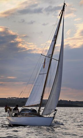A quiet evening sail