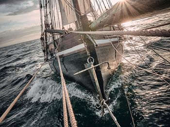 Commercial Tall ship, Cornish Lugger