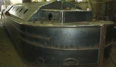 Widebeam Liveaboard - Leeds Liverpool Short Boat style 83% scale