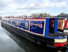 Spellbound a 58ft 1997 6 berth semi-traditional stern narrowboat