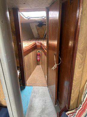 Forward double bunk. 