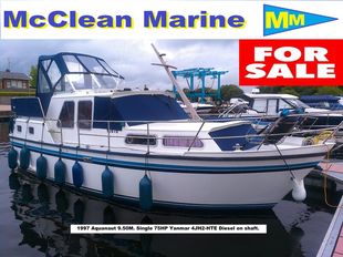 1997 Aquanaut 9.50M Motor cruiser.