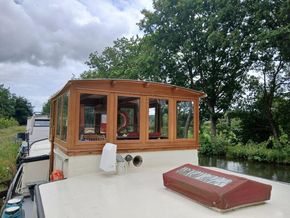 Dutch Barge Steilsteven ANTIFOULING / ANODES MAY 2024 - Coachroof/Wheelhouse