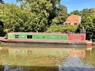Destiny-45ft 2008 Liverpool Boats 2 berth semi-traditional stern narro