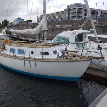 Colvic Springtide 24 with twin axle road trailer. Can be delivered