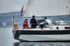 "REIVER" MYLNE designed 35' steel cruising yacht, lovely. £24500