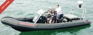 RIBQUEST 7.3 CUSTOM RIB + NANNI T4 200 DIESEL INBOARD