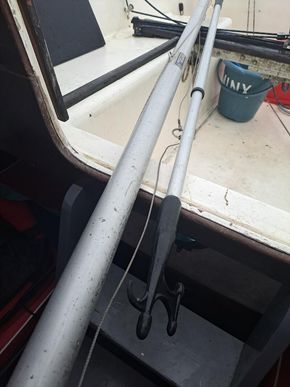 Spinnaker pole and boathook