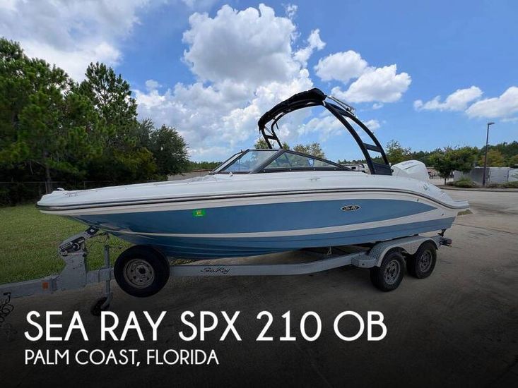 2021 Sea Ray 210 spx