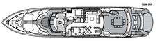 40 Metre Yacht - Upper deck