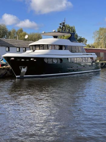 Sunrise Expedition Yacht close to completion